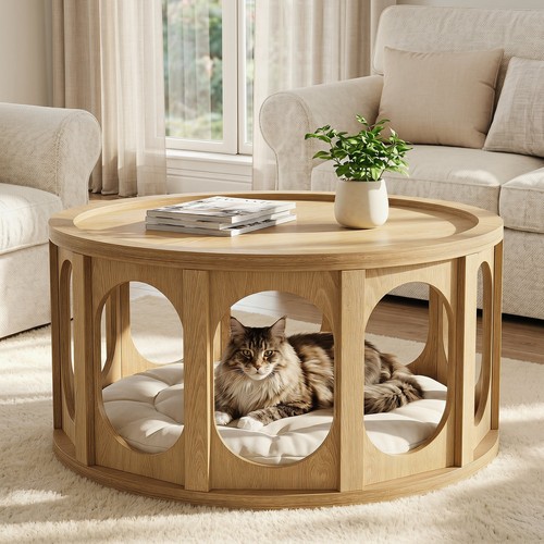 Runder couchtisch mit - couchtisch,