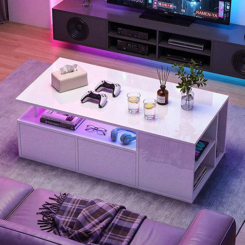 Rgb couchtisch hochglanz mit - rgb,