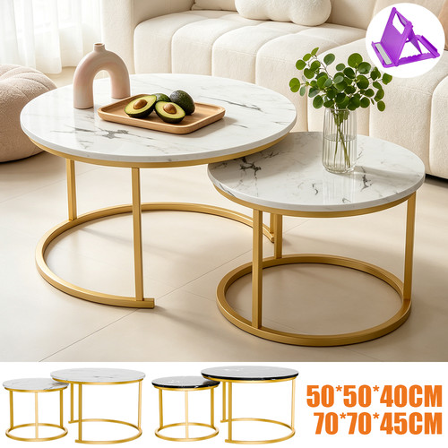 Couchtisch rund 2er - , set