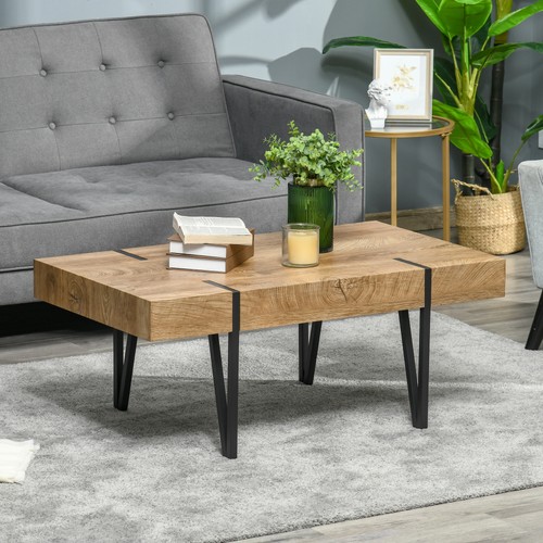 Homcom couchtisch kaffeetisch - couchtisch,