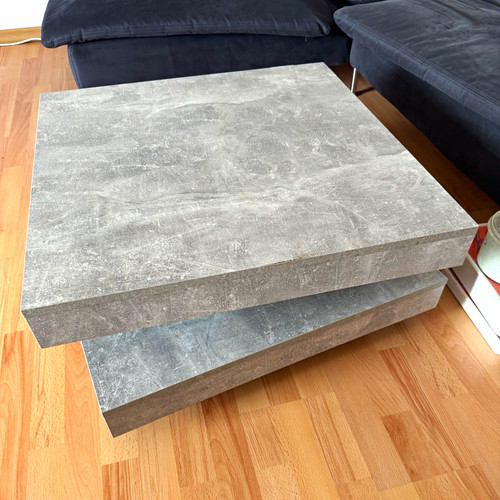 Quadratischer couchtisch grau - quadratischer,