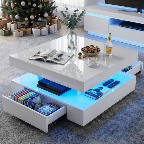 Weiß couchtisch sofatisch - weiß,