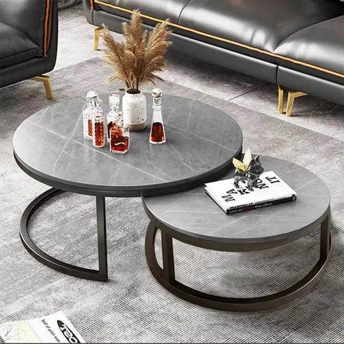 2er couchtisch set rund - couchtisch,