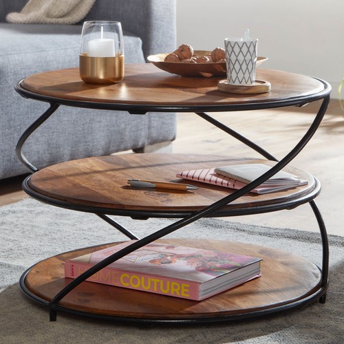 Couchtisch finebuy massivholz - finebuy,
