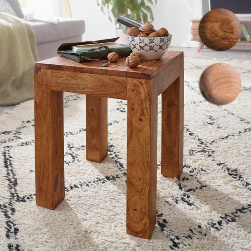 Massiver beistelltisch holz - massiver,