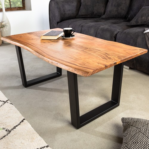 Massivholz couchtisch mammut - couchtisch,