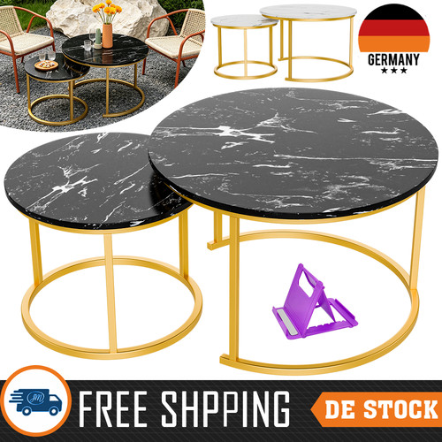 Couchtisch rund 2er - , set