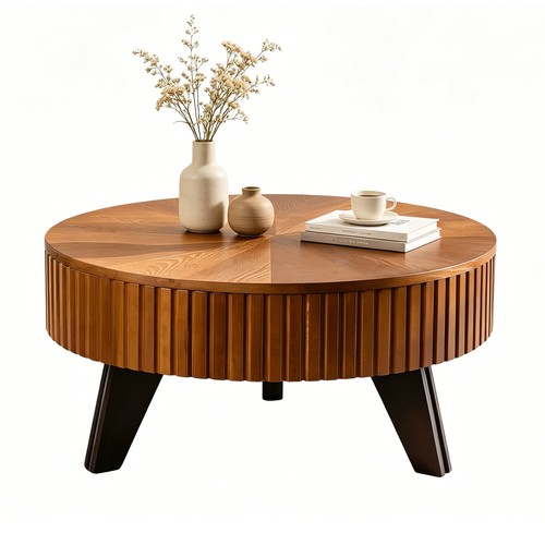 Retro runder couchtisch - retro,